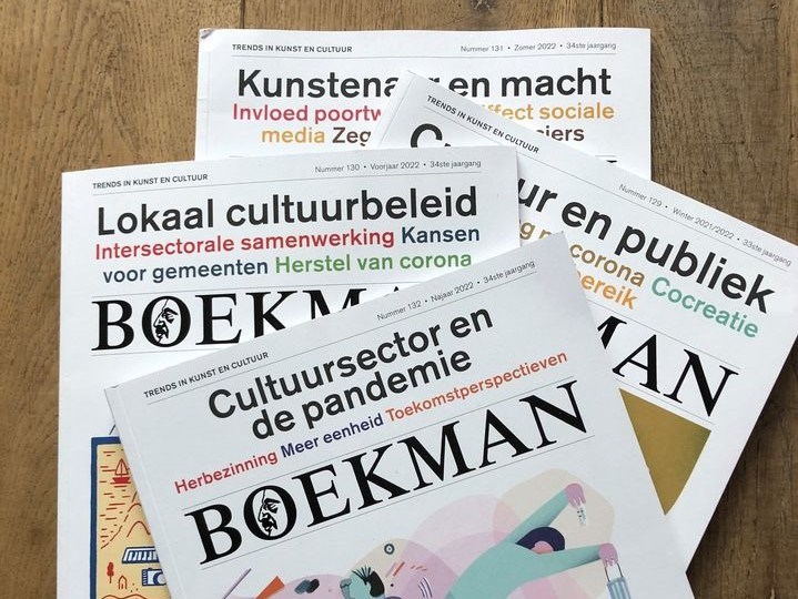 Bericht Columns Liesbeth Bik voor tijdschrift Boekman bekijken